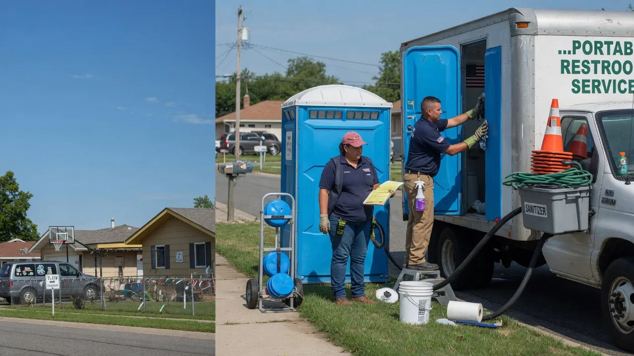 Portable Toilet Rental in University, MS near me